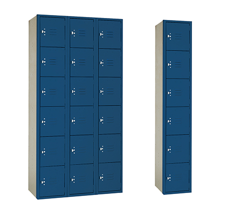 PDQ SIX TIER METAL LOCKER
